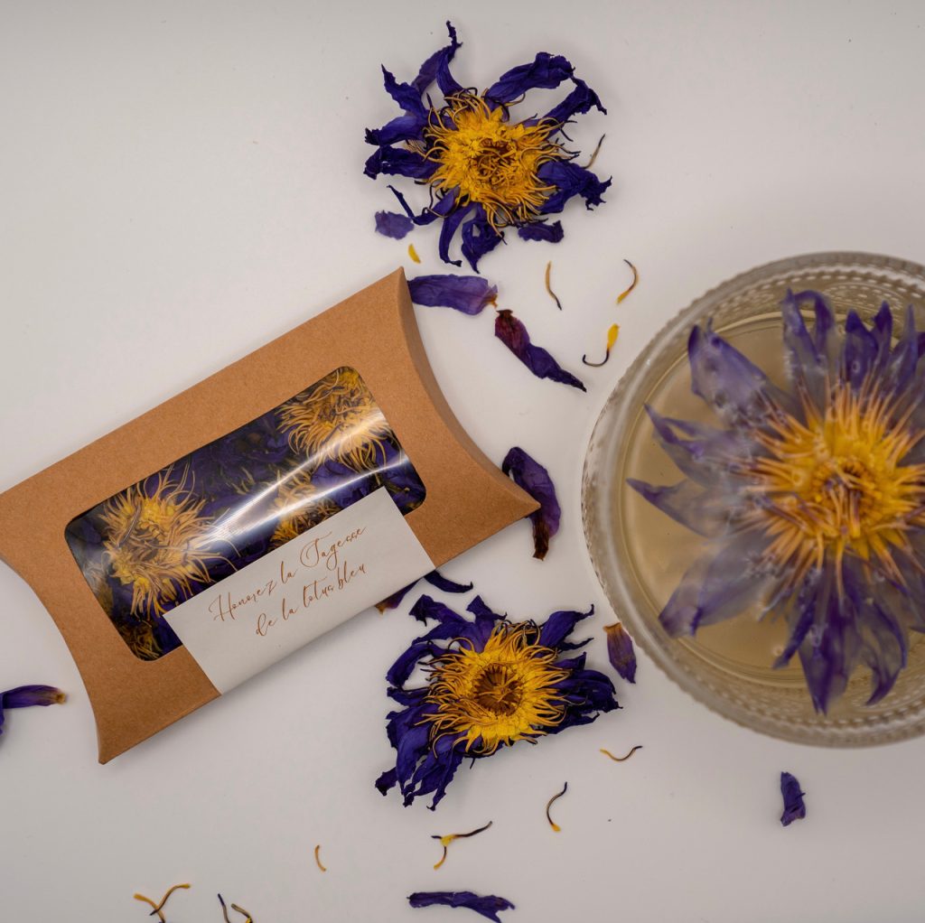 Lotus Bleu — 7g (Fleurs entières)